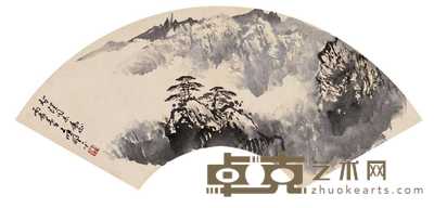 应野平 扇面 扇面 开面50cm